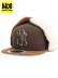 画像1: 【KIDS】NEW ERA YOUTH 59FIFTY DOGEAR YANKEES WALNUT/TOASTED PEANUTS (1)