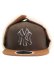 画像2: 【KIDS】NEW ERA YOUTH 59FIFTY DOGEAR YANKEES WALNUT/TOASTED PEANUTS (2)