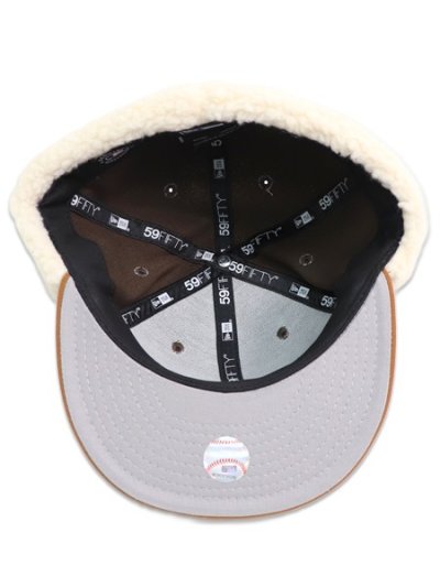 画像4: NEW ERA 59FIFTY DOG EAR YANKEES WALNUT/TOASTED PEANUTS
