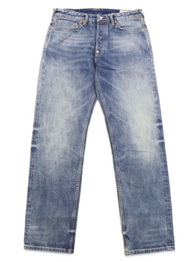 画像2: 【送料無料】EVISU MULTI-POCKET PATCHED DAICOCK SELVEDGE JEANS MID TONE INDIGO