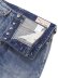 画像4: 【送料無料】EVISU MULTI-POCKET PATCHED DAICOCK SELVEDGE JEANS MID TONE INDIGO (4)