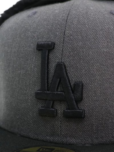 画像6: NEW ERA 59FIFTY DOG EAR DODGERS HEATHER GRAPHITE/BLACK