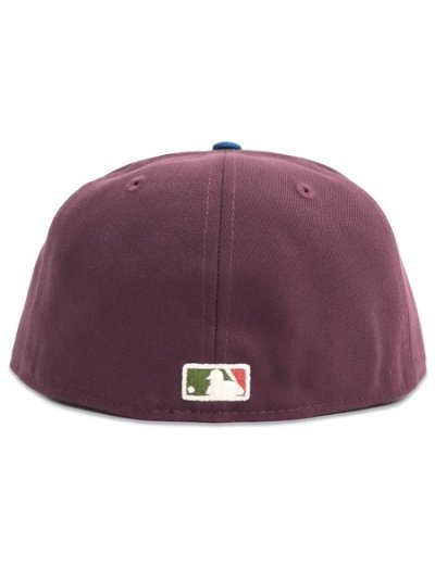 画像4: NEW ERA 59FIFTY DEEP AUTUMN BLUE JAYS MAROON/BURNT WOOD