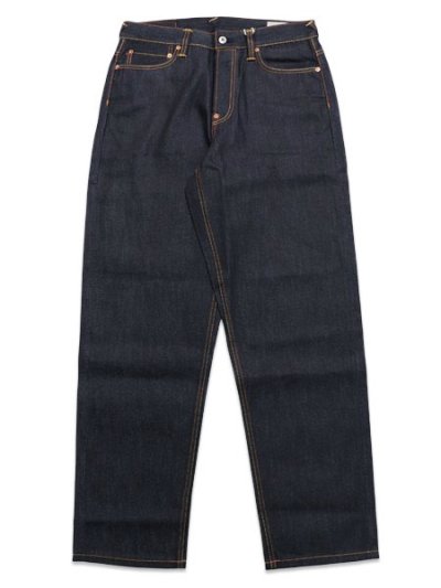 画像2: 【送料無料】EVISU HT,5 POCKET YELLOW SEAGULL JEANS RAW INDIGO