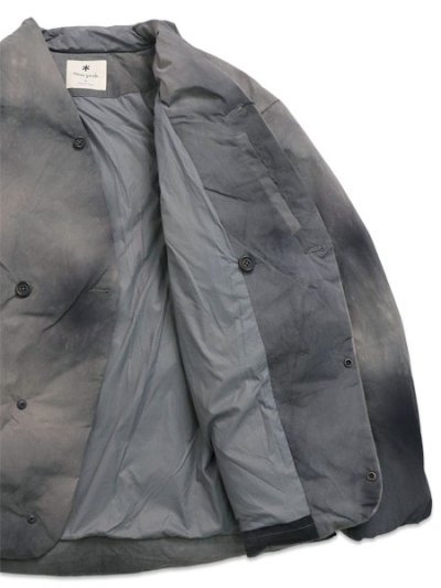 画像6: 【送料無料】SNOW PEAK SHIBORI DYEING DOWN JACKET CHARCOAL