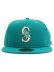 画像2: NEW ERA 59FIFTY MARINERS LOGO NORTHWEST GREEN (2)