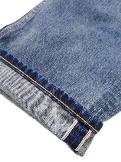 画像6: 【送料無料】EVISU MULTI-POCKET PATCHED DAICOCK SELVEDGE JEANS MID TONE INDIGO