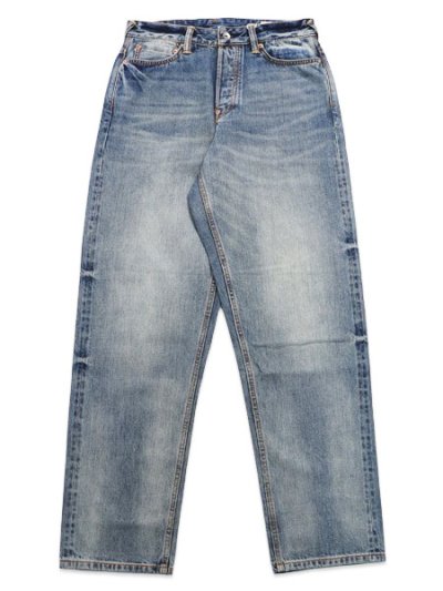 画像2: 【送料無料】EVISU HT,5 POCKET PINK SEAGULL JEANS LIGHT TONE INDIGO