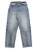 画像2: 【送料無料】EVISU HT,5 POCKET PINK SEAGULL JEANS LIGHT TONE INDIGO (2)