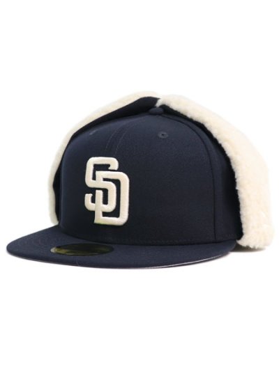 画像1: NEW ERA 59FIFTY DOG EAR PADRES NAVY