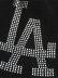 画像3: NEW ERA BASIC BEANIE BIG RHINESTONE DODGERS BLACK (3)