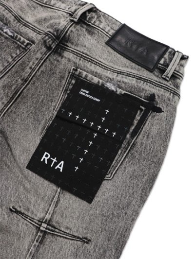 画像5: 【送料無料】RTA CLAYTON SKINNY STRETCH DENIM STONE HAZE