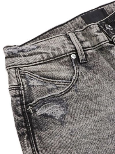 画像3: 【送料無料】RTA CLAYTON SKINNY STRETCH DENIM STONE HAZE
