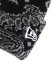 画像3: NEW ERA BASIC CUFF KNIT PAISLEY PATTERN BLACK (3)