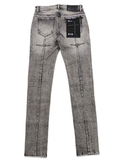 画像2: 【送料無料】RTA CLAYTON SKINNY STRETCH DENIM STONE HAZE