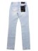 画像2: 【送料無料】RTA BRYANT SKINNY STRETCH DENIM SOFT HORIZON SIDE CROSS (2)