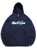 【送料無料】WEST WEAR WS EMBROIDERY LOGO HOODIE NAVY