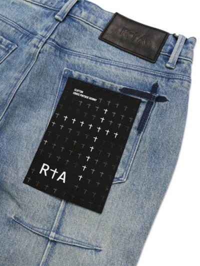 画像5: 【送料無料】RTA CLAYTON SKINNY STRETCH DENIM GOLDEN INDIGO