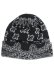 画像2: NEW ERA BASIC CUFF KNIT PAISLEY PATTERN BLACK (2)