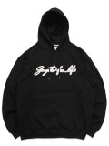 【送料無料】WEST WEAR WGFL EMBROIDERY LOGO HOODIE BLACK