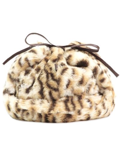 画像4: 【送料無料】KANGOL LEOPARD TRAPPER-SNOW LEOPARD