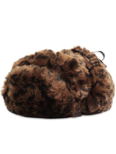 画像2: 【送料無料】KANGOL LEOPARD TRAPPER-LEOPARD
