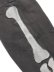 画像7: 【送料無料】VANSON ZIP HOODIE BLACK/WHITE BONE (7)