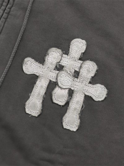 画像3: 【送料無料】VANSON ZIP HOODIE BLACK/WHITE BONE