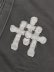 画像3: 【送料無料】VANSON ZIP HOODIE BLACK/WHITE BONE (3)