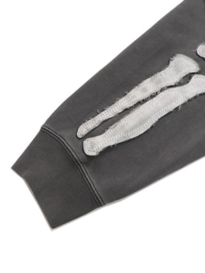 画像8: 【送料無料】VANSON ZIP HOODIE BLACK/WHITE BONE
