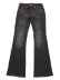 画像2: 【送料無料】TRUE RELIGION WMNS JOEY MID RISE BIG T FLAP FLARE WASH BLACK (2)
