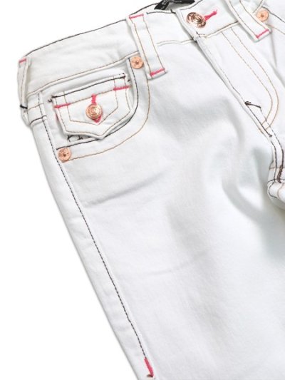 画像3: 【送料無料】TRUE RELIGION WMNS BECCA MR BOOTCUT FLAP BRILLIANT WHITE