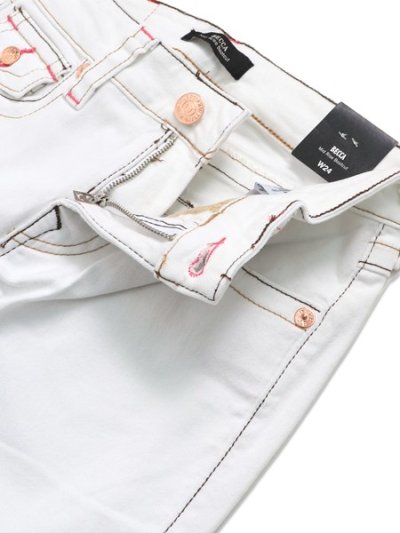 画像4: 【送料無料】TRUE RELIGION WMNS BECCA MR BOOTCUT FLAP BRILLIANT WHITE