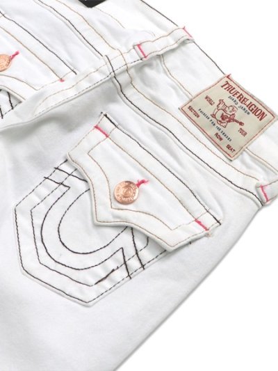 画像5: 【送料無料】TRUE RELIGION WMNS BECCA MR BOOTCUT FLAP BRILLIANT WHITE