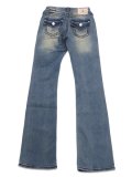 【送料無料】TRUE RELIGION WMNS BECCA MID RISE SUPER T FLAP BOOTCUT SUNSET FADE