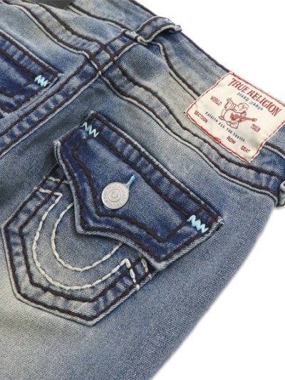 画像5: 【送料無料】TRUE RELIGION WMNS BECCA MID RISE SUPER T FLAP BOOTCUT SUNSET FADE