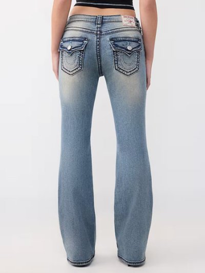 画像7: 【送料無料】TRUE RELIGION WMNS BECCA MID RISE SUPER T FLAP BOOTCUT SUNSET FADE
