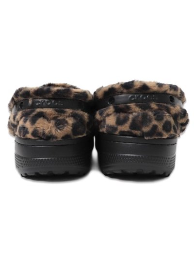 画像4: crocs CLASSIC UNFURGETTABLE ANIMAL FAUX FUR CLOG SEPIA/LEOPARD