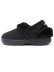 画像1: crocs CLASSIC UNFURGETTABLE FAUX SUEDE CLOG BLACK (1)