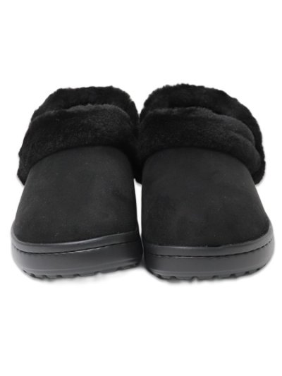 画像5: crocs CLASSIC UNFURGETTABLE FAUX SUEDE CLOG BLACK