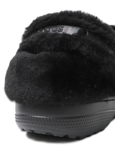 画像8: crocs CLASSIC UNFURGETTABLE FAUX SUEDE CLOG BLACK