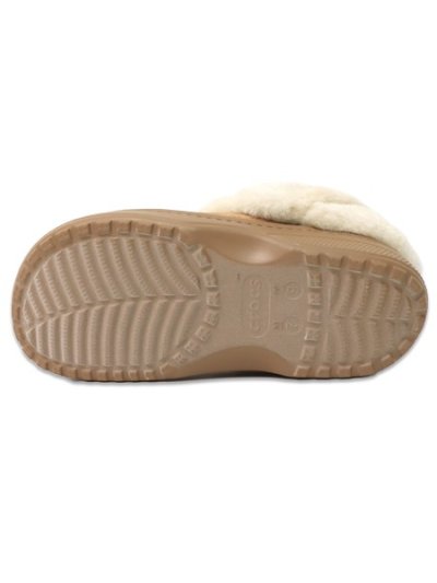 画像2: crocs CLASSIC UNFURGETTABLE FAUX SUEDE CLOG SEPIA
