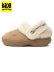 画像1: 【KIDS】crocs KIDS CLASSIC UNFURGETTABLE FAUX SUEDE CLOG SEPIA (1)