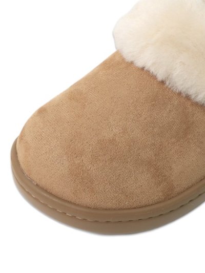 画像5: 【KIDS】crocs KIDS CLASSIC UNFURGETTABLE FAUX SUEDE CLOG SEPIA