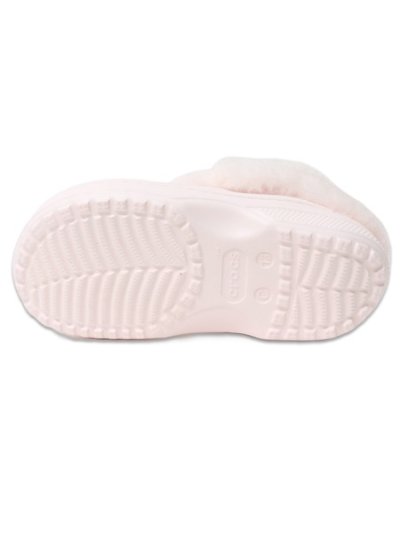 画像2: 【KIDS】crocs KIDS CLASSIC UNFURGETTABLE FAUX SUEDE CLOG BUBBLE ICE