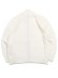 画像2: 【送料無料】C.P.COMPANY LAMBSWOOL GRS ZIPPED LENS CARDIGAN GAUZE WHITE (2)