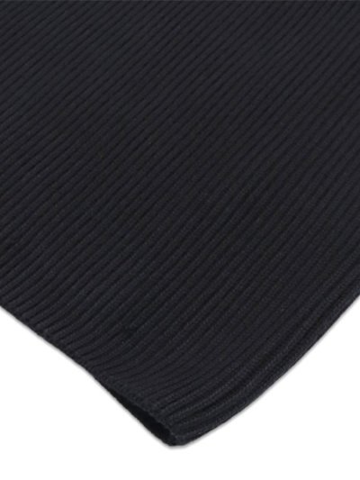 画像4: 【送料無料】C.P.COMPANY FULL RIB COTTON CREWNECK LENS SWEATER BLACK