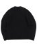 画像2: 【送料無料】C.P.COMPANY FULL RIB COTTON CREWNECK LENS SWEATER BLACK (2)