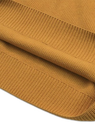 画像5: 【送料無料】C.P.COMPANY CHENILLE COTTON CREWNECK LENS SWEATER BUCK THORN BROWN