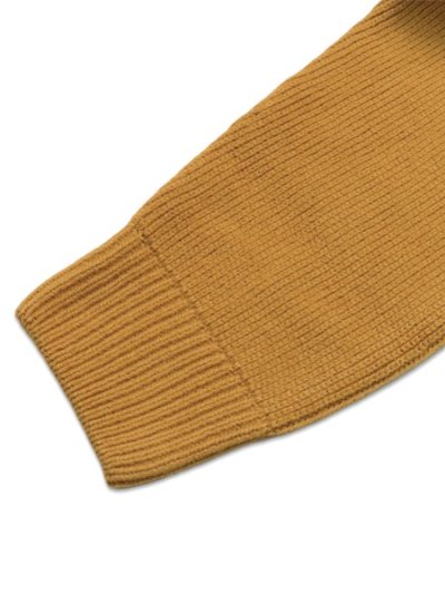 画像7: 【送料無料】C.P.COMPANY CHENILLE COTTON CREWNECK LENS SWEATER BUCK THORN BROWN